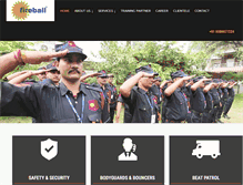 Tablet Screenshot of fireballindia.com